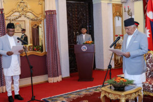 श्रीलङ्काका राजदूत नेपालीले लिए राष्ट्रपतिबाट पद तथा गोपनीयताको शपथ