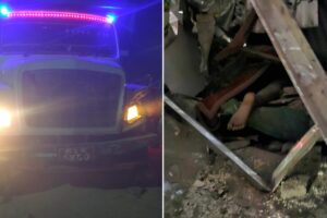 साँखुको सलम्बुटारस्थित आश्रयस्थलमा टिपर छिर्‍यो, तीन जनाको मृत्यु