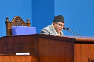 सांसद राणालाई राज्यविरुद्धको कसुर अपराधमा पक्राउ गरिएको बारे सदनलाई जानकारी