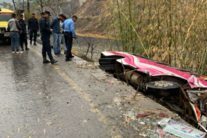 काभ्रेमा बस दुर्घटना, ११ जना घाइते (नामावलीसहित)