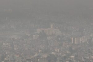 काठमाडौंको वायु प्रदूषण अझै उच्च, स्वास्थ्य सतर्कता अपनाउन अनुरोध