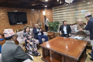 थाइल्याण्डबाट स्वदेश फर्किए देउवा परिवारः भने सरकार परिवर्तनको कुरा हल्ला मात्रै