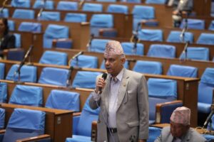 कांग्रेस सचेतकले संसदमा भनेः राजेन्द्र लिङ्देनले सदनमा माफी माग्नुपर्छ