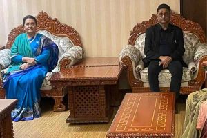 पूर्वराष्ट्रपति विद्यादेवी भण्डारीलाई बेइजिङमा भव्य स्वागत