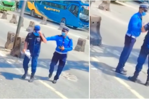 नागढुंगामा प्रहरी जवानलाई कुट्ने ट्राफिक इन्सपेक्टरलाई जिम्मेवारीबाट हटाइयो