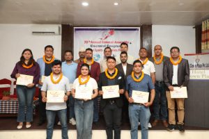 नेपाल खेलकुद पत्रकार मञ्चको नयाँ नेतृत्वमा अधिकारी