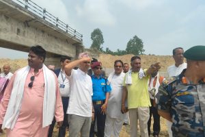 बर्दिवास भंगहा औद्यौगिक करिडोरको कार्य द्रुत गतिमा अगाडि बढछः श्रममन्त्री भण्डारी