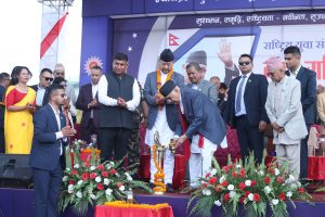 भाग्न हेलिकोप्टर ठिक पार्नु भन्ने कुरा उत्ताउलो: प्रधानमन्त्री