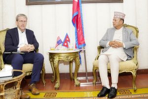 उर्जामन्त्री खड्कासँग अमेरिकी राजदूतको भेट, एमसीसी परियोजनाबारे छलफल