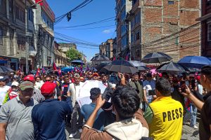 राजावादी प्रदर्शनमा घुसपैठ गरेको भन्दै दुईजना पक्राउ