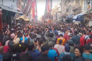 आज महिलाले ताने रातो मच्छिन्द्रनाथको रथ