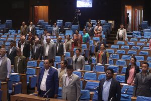 विपक्षीको अवरोधपछि संसद बैठक आधा घण्टाका लागि स्थगित