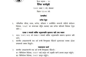 प्रतिनिधिसभा बैठकमा बजेट माथी उठेका बिषयको अर्थमन्त्रीले जवाफ दिने