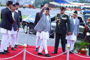 प्रधानमन्त्री ओली भारत भ्रमणमा जाने