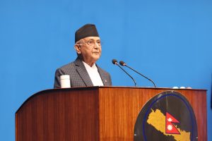 प्रधानमन्त्री ओलीले आज प्रतिनिधि सभामा सम्बोधन गर्ने